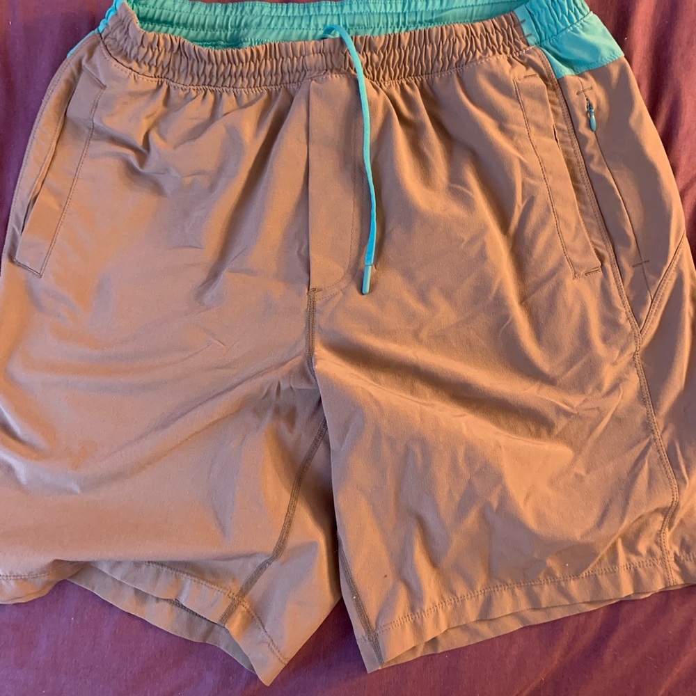 Birddogs Gray/Teal Shorts or Use as Swim Trunks XL